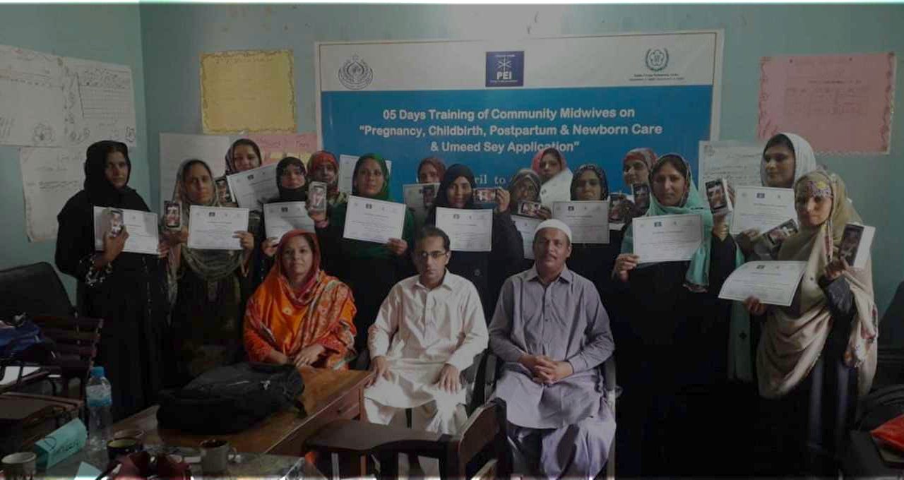 Umeed Sey midwife training